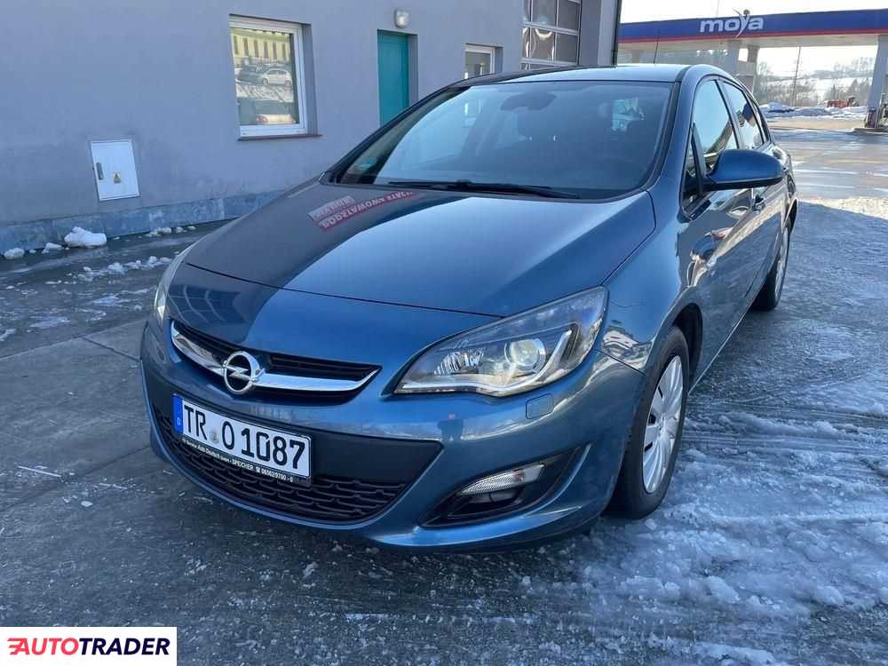 Opel Astra 1.4 benzyna 140 KM 2014r. (nowy)