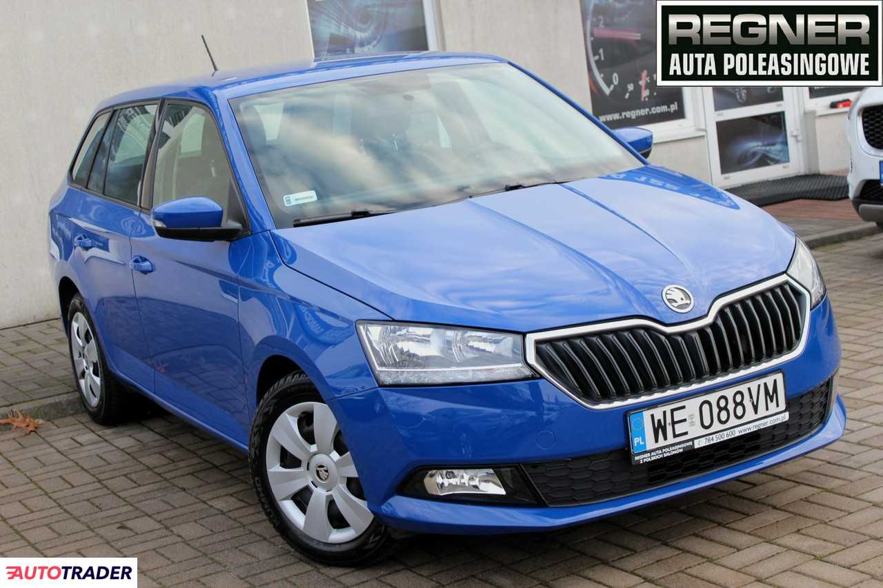 Skoda Fabia 1.0 benzyna 75 KM 2018r. (Sokołów)