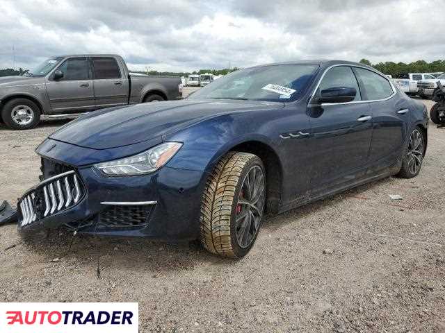 Maserati Ghibli 3.0 benzyna 2022r. (HOUSTON)