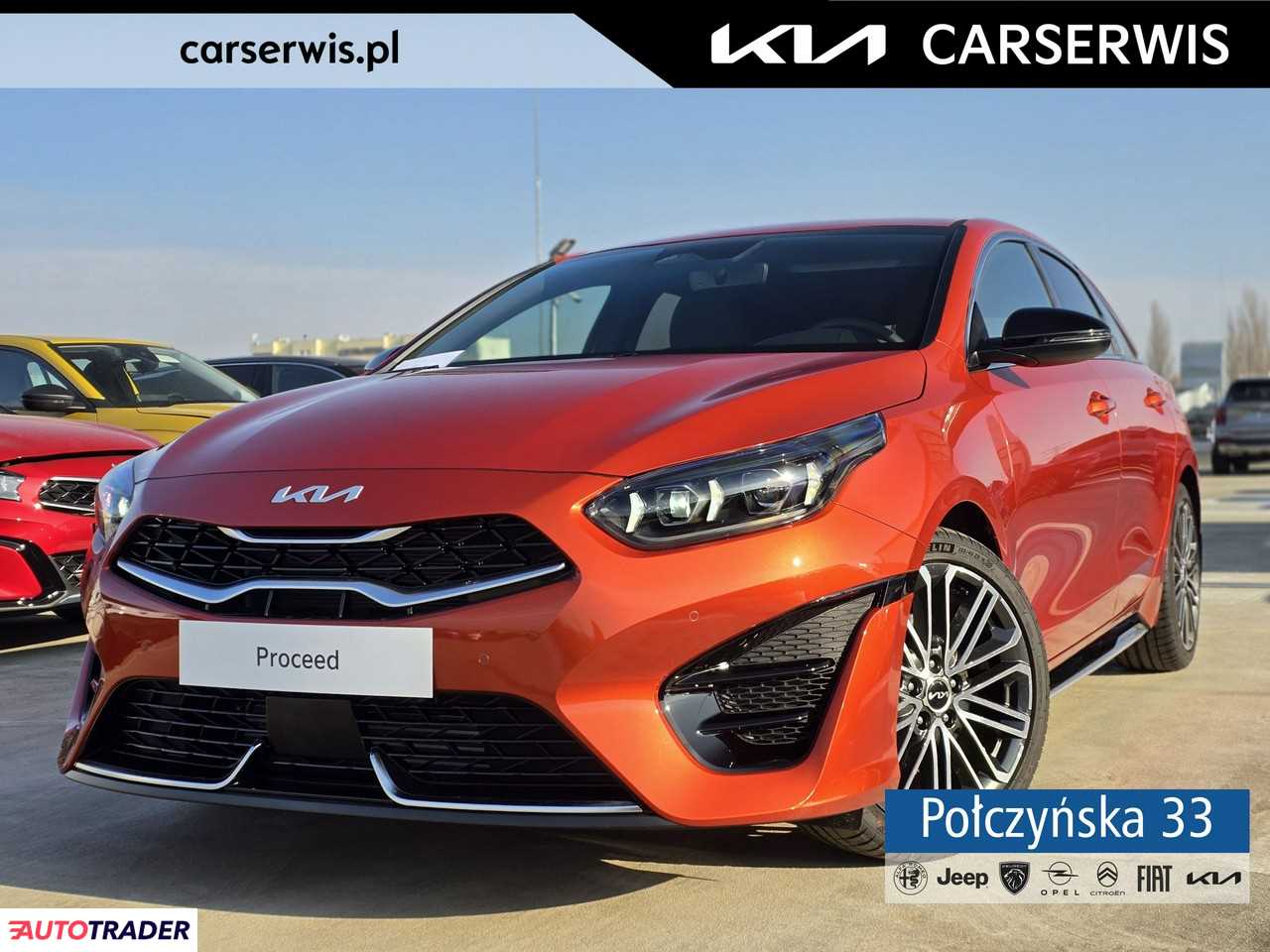 Kia PROCEED 1.5 benzyna 140 KM 2024r. (Warszawa)