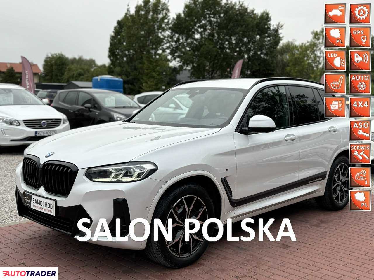 BMW X3 2021 2.0 184 KM BMW X3 2021 2.0 184 KM
