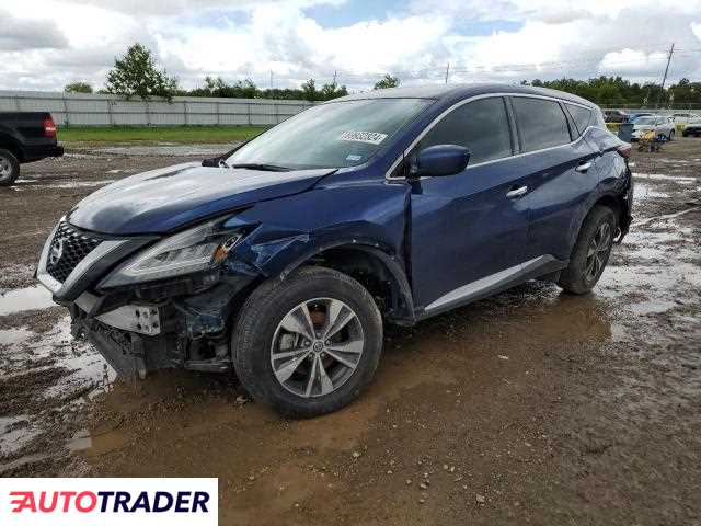 Nissan Murano 3.0 benzyna 2021r. (HOUSTON)