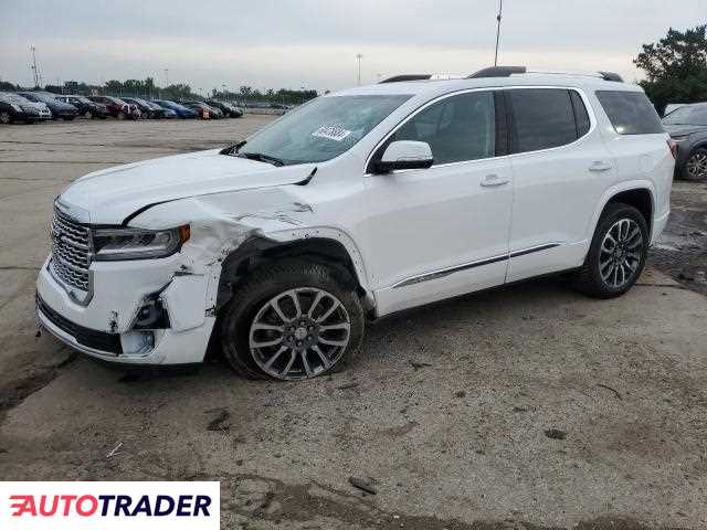 GMC Acadia 3.0 benzyna 2020r. (WOODHAVEN)