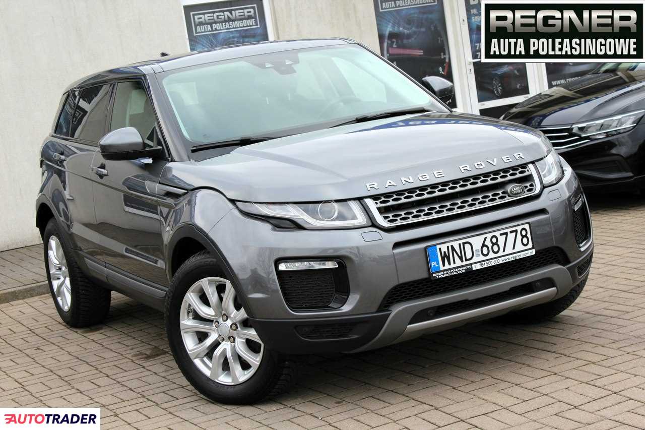 Land Rover Range Rover Evoque 2018 2.0 150 KM Land Rover Range Rover Evoque 2018 2.0 150 KM