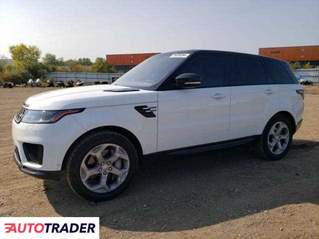 Land Rover Range Rover Sport 3.0 benzyna 2019r. (COLUMBIA STATION)