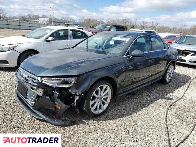 Audi A4 2.0 benzyna 2019r. (LOUISVILLE)