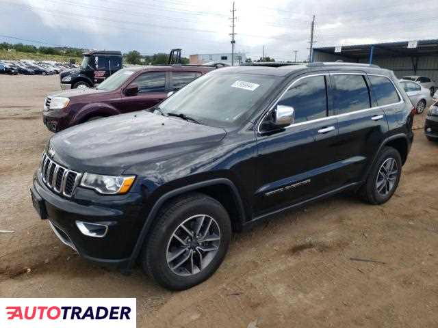 Jeep Grand Cherokee 3.0 benzyna 2020r. (COLORADO SPRINGS)