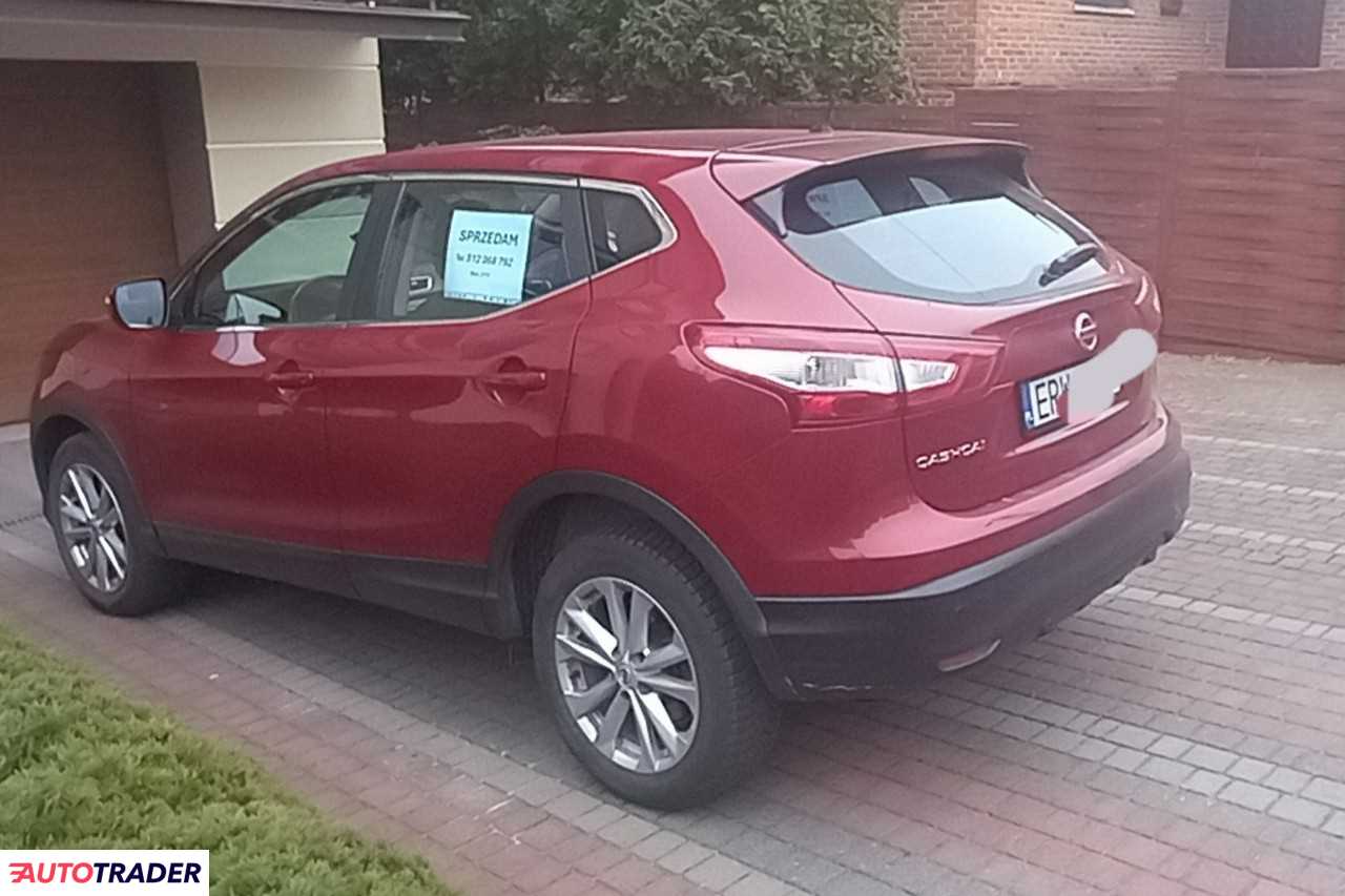 Nissan Qashqai 1.2 benzyna 115 KM 2016r.