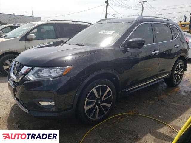 Nissan Rogue 2.0 benzyna 2019r. (CHICAGO HEIGHTS)