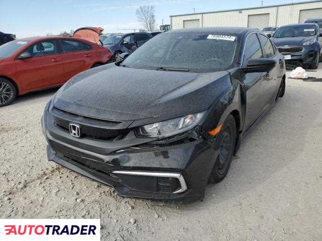 Honda Civic 2.0 benzyna 2020r. (KANSAS CITY)