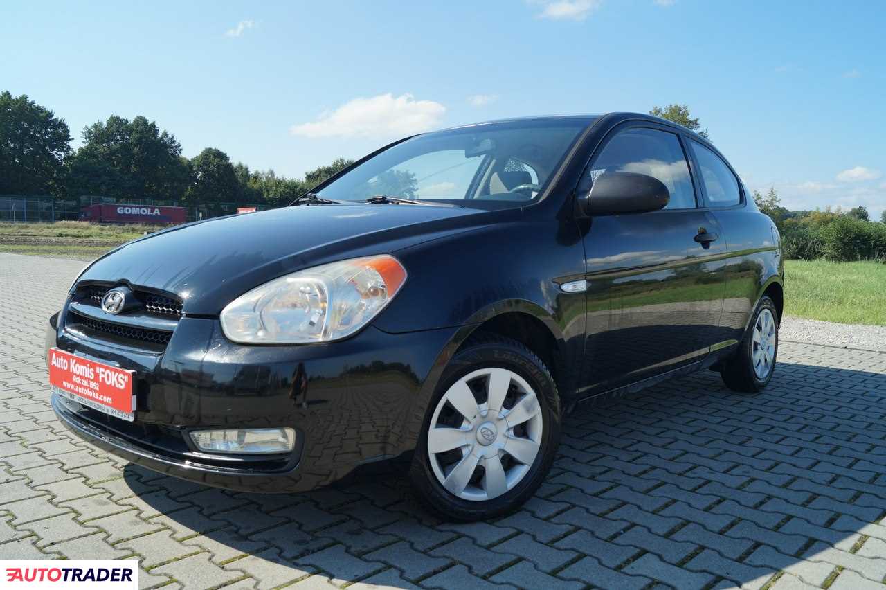 Hyundai Accent 2007 1.6 112 KM Hyundai Accent 2007 1.6 112 KM
