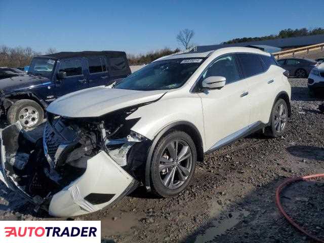 Nissan Murano 3.0 benzyna 2021r. (HUEYTOWN)