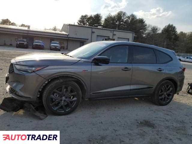 Acura MDX 3.0 benzyna 2022r. (MENDON)