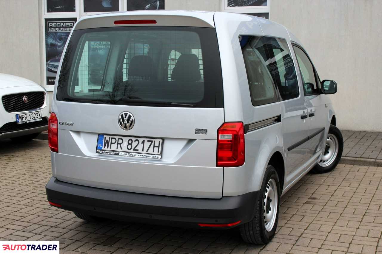 Volkswagen Caddy 2.0 diesel 102 KM 2020r. (Sokołów)