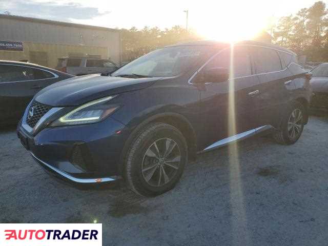 Nissan Murano 3.0 benzyna 2020r. (ELLENWOOD)