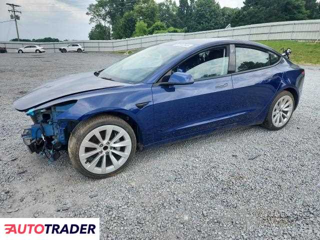 Tesla Model 3 2022 Tesla Model 3 2022