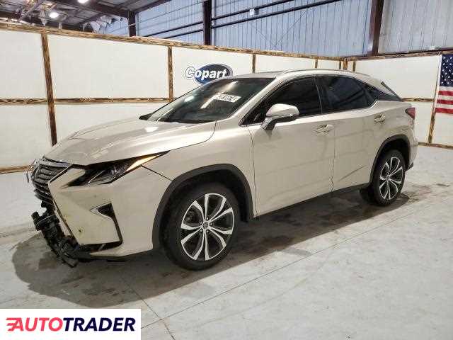 Lexus RX 3.0 benzyna 2019r. (JACKSONVILLE)