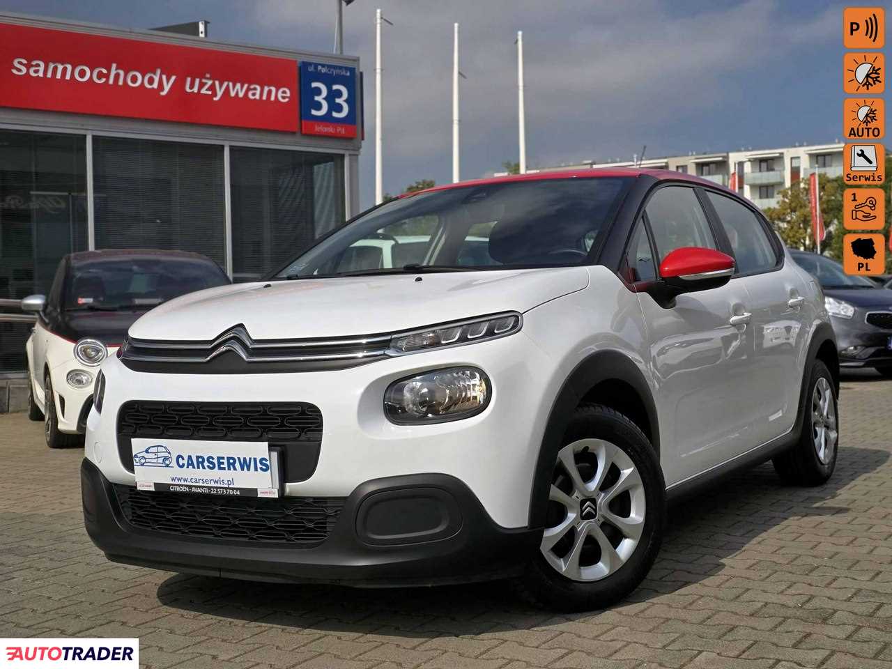 Citroen C3 2018 1.2 82 KM Citroen C3 2018 1.2 82 KM