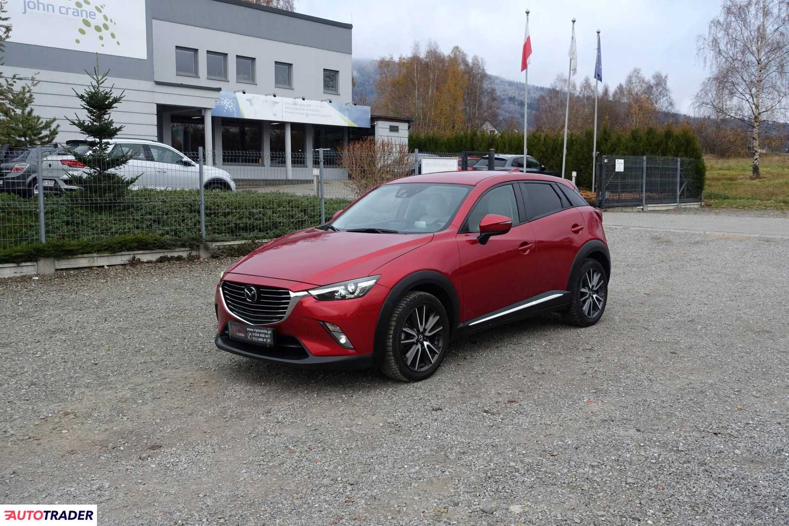 Mazda CX-3 1.5 diesel 105 KM 2016r. (Buczkowice)