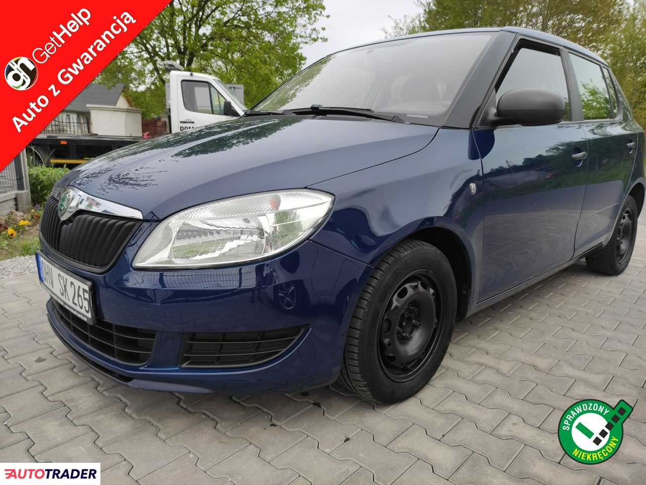 Skoda Fabia 2010 1.2 60 KM Skoda Fabia 2010 1.2 60 KM