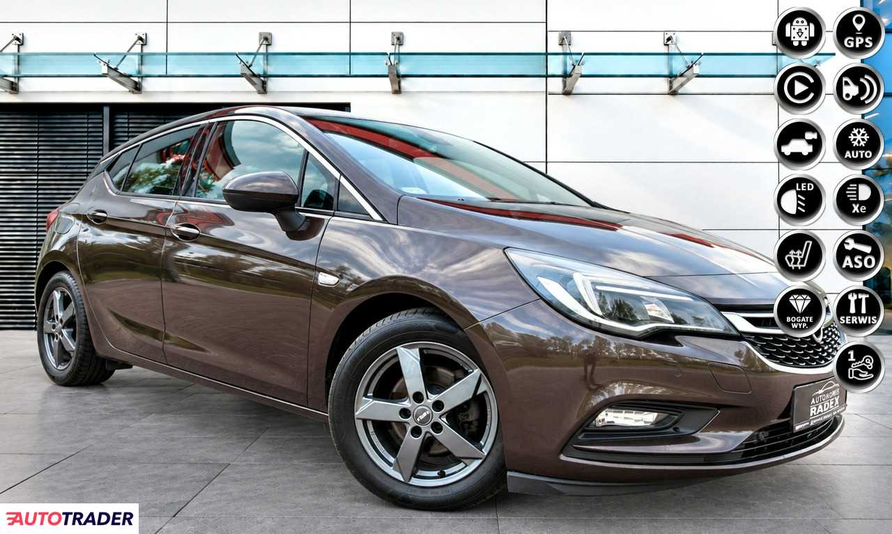 Opel Astra 2016 1.4 125 KM