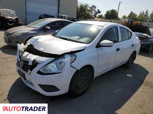 Nissan Versa 1.0 benzyna 2018r. (WOODBURN)