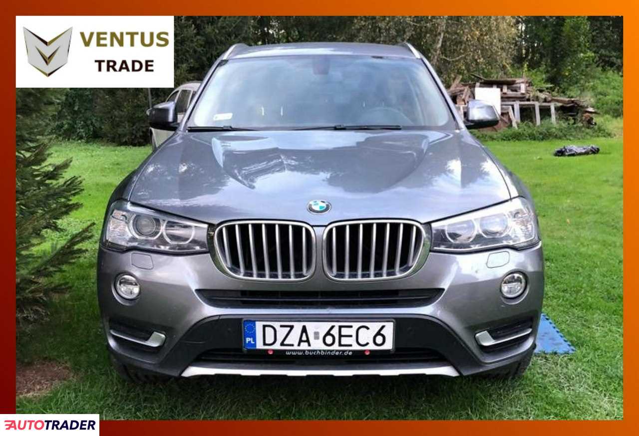 BMW X3 2017 3.0 252 KM BMW X3 2017 3.0 252 KM