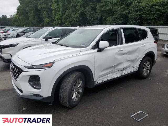 Hyundai Santa Fe 2.0 benzyna 2019r. (GLASSBORO)