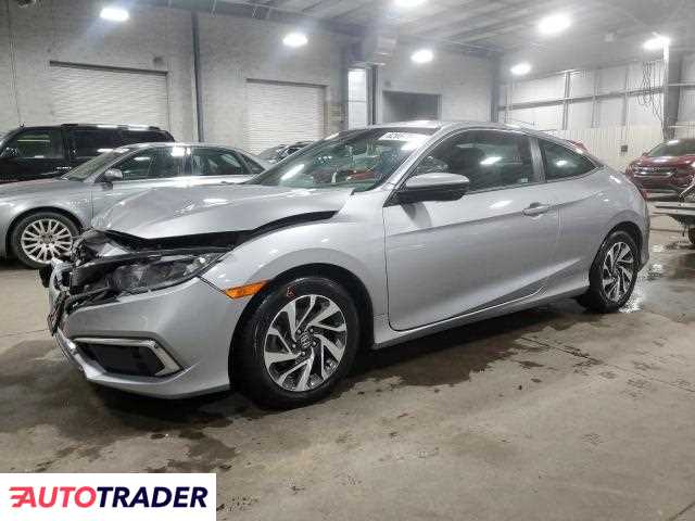 Honda Civic 2.0 benzyna 2019r. (HAM LAKE)