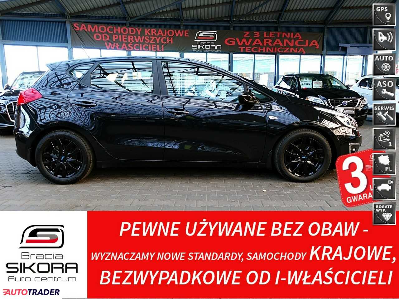 Kia Ceed 1.0 benzyna 120 KM 2016r. (Mysłowice)