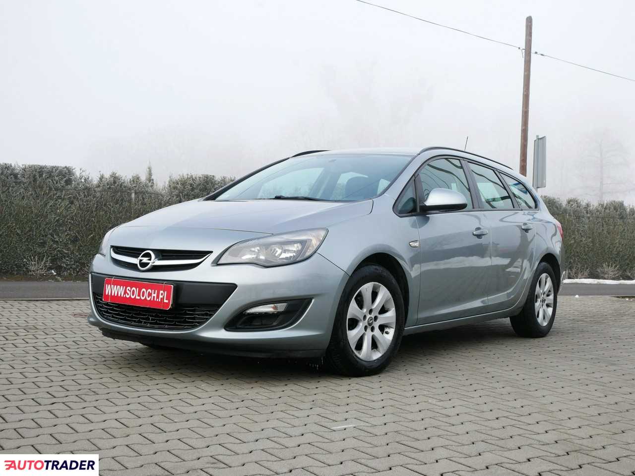 Opel Astra 1.4 benzyna + LPG 100 KM 2014r. (Goczałkowice-Zdrój)