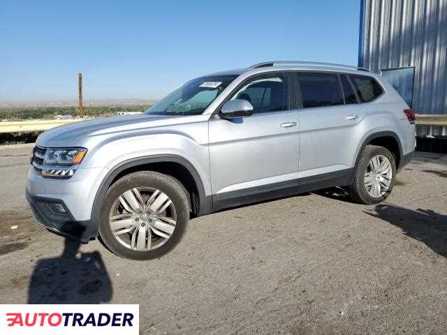 Volkswagen Atlas 3.0 benzyna 2019r. (ALBUQUERQUE)