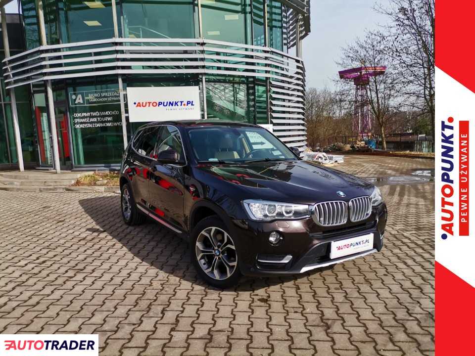 BMW X3 2016 2.0 190 KM