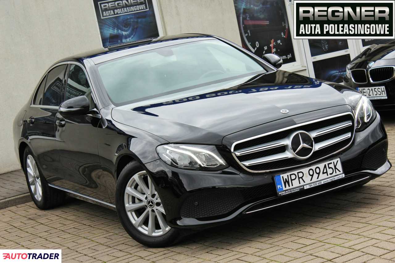 Mercedes E-klasa 2017 2.0 194 KM Mercedes E-klasa 2017 2.0 194 KM