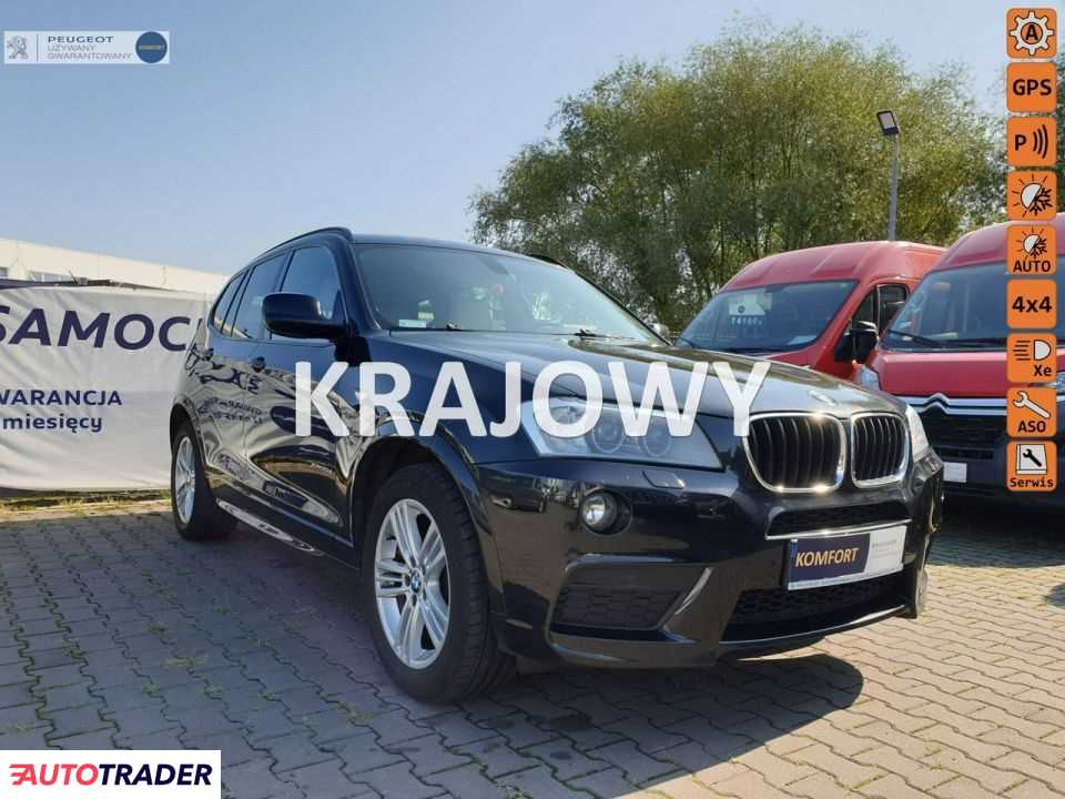 BMW X3 2012 2.0 184 KM BMW X3 2012 2.0 184 KM