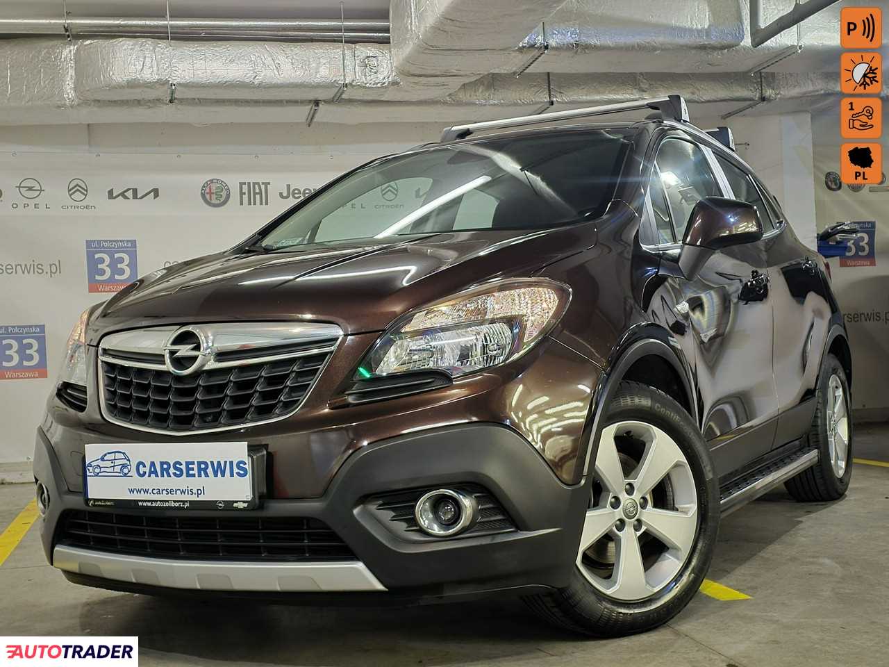 Opel Mokka 1.4 benzyna 140 KM 2016r. (Warszawa)