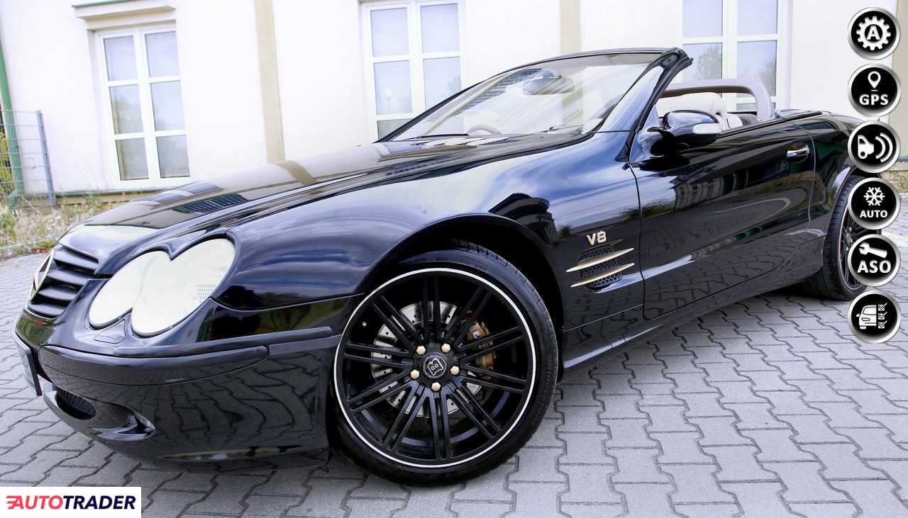 Mercedes SL 2002 5.0 306 KM