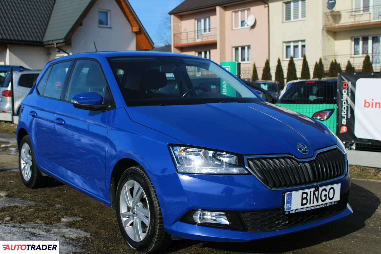 Skoda Fabia 1.0 benzyna 95 KM 2020r. (Harklowa)