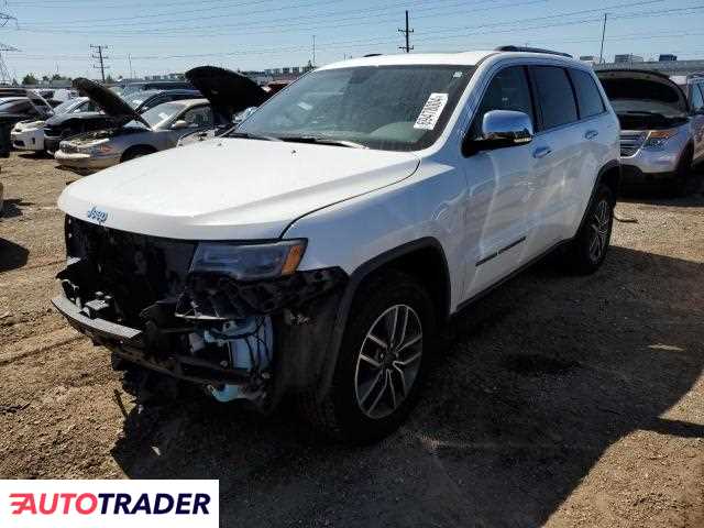 Jeep Grand Cherokee 3.0 benzyna 2019r. (ELGIN)