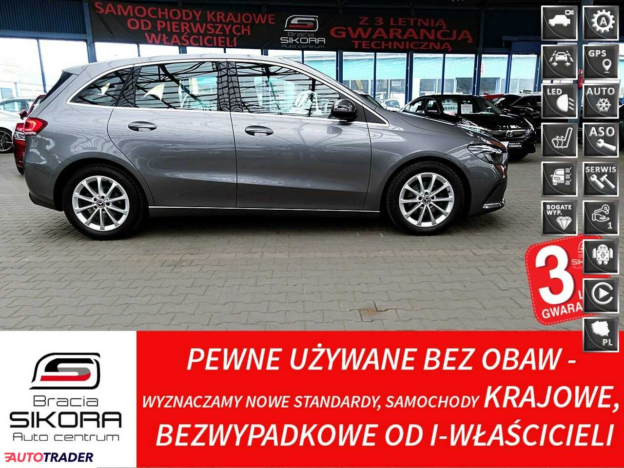 Mercedes B-klasa 2019 1.3 136 KM