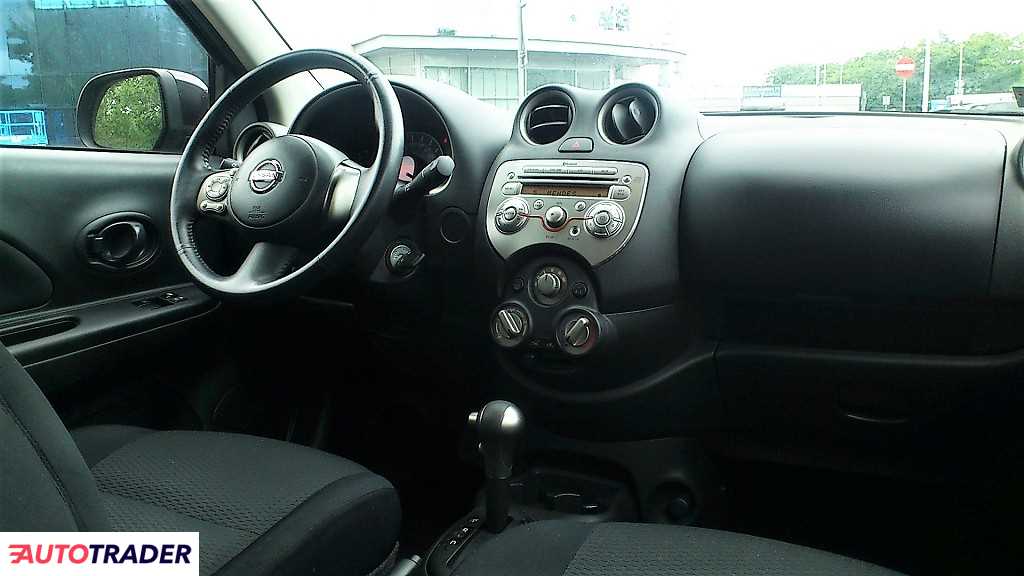 Nissan Micra 1.2 benzyna 80 KM 2013r. (Warszawa