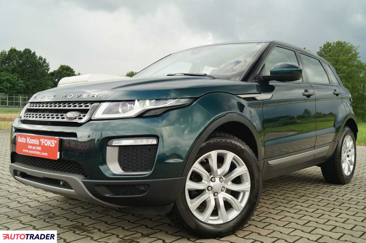 Land Rover Range Rover Evoque 2016 2.0 180 KM