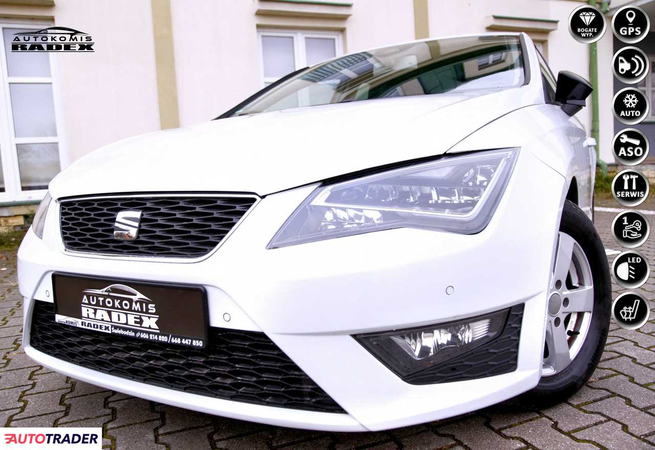 Seat Leon 1.4 benzyna 150 KM 2015r. (Świebodzin)