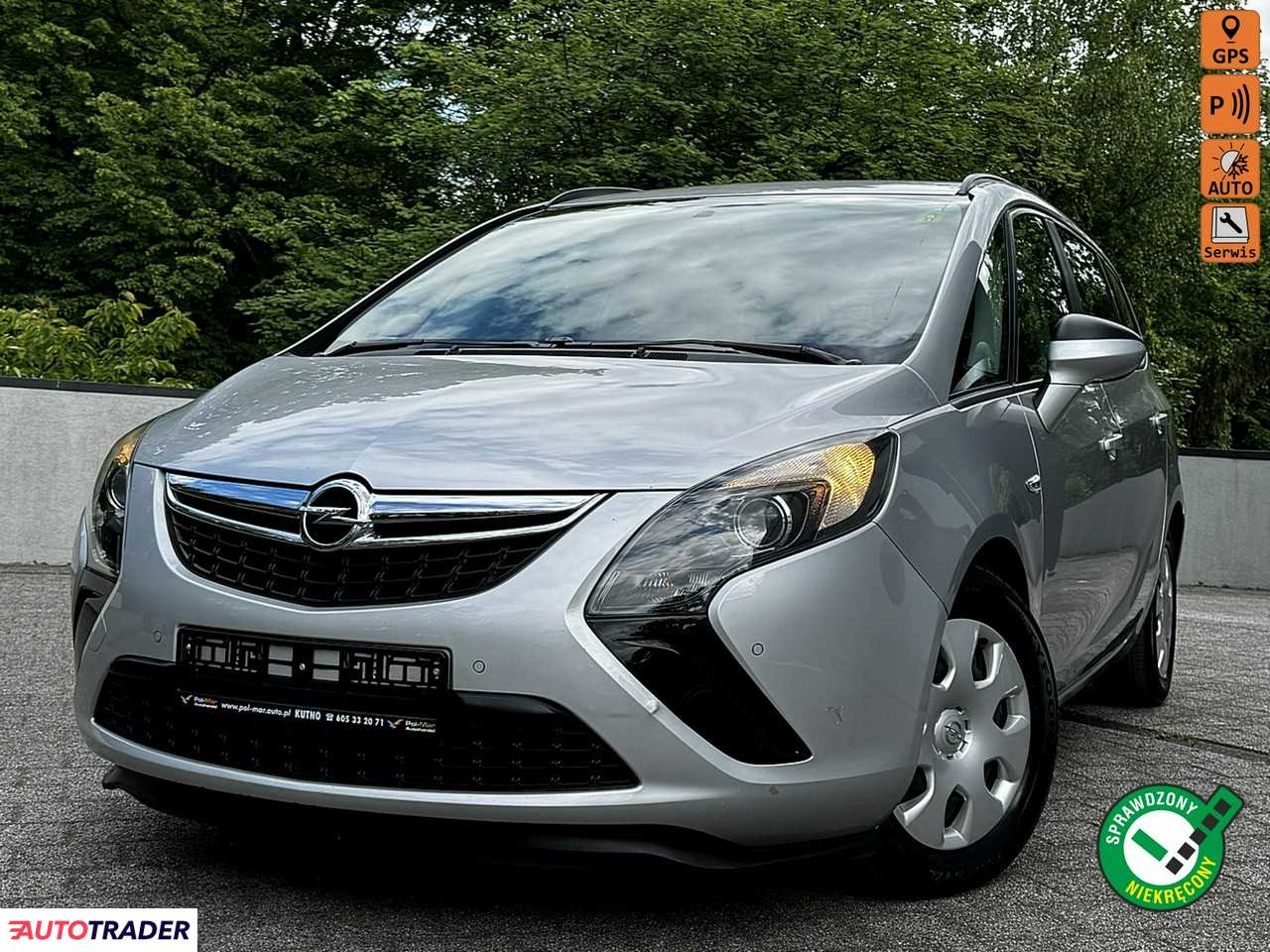 Opel Zafira 2013 1.4 140 KM Opel Zafira 2013 1.4 140 KM
