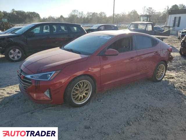 Hyundai Elantra 2.0 benzyna 2019r. (AUGUSTA)