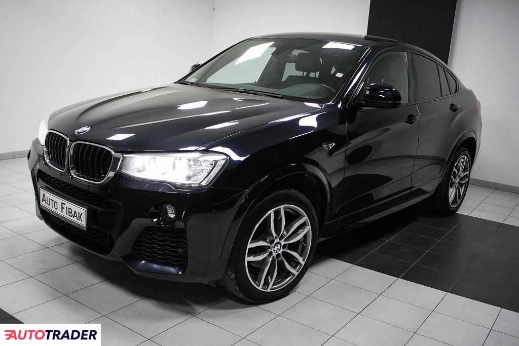 BMW X4 2015 2.0 190 KM BMW X4 2015 2.0 190 KM