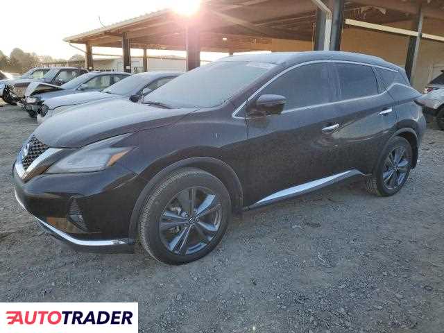 Nissan Murano 3.0 benzyna 2020r. (TANNER)