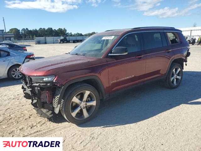 Jeep Grand Cherokee 3.0 benzyna 2021r. (GASTON)