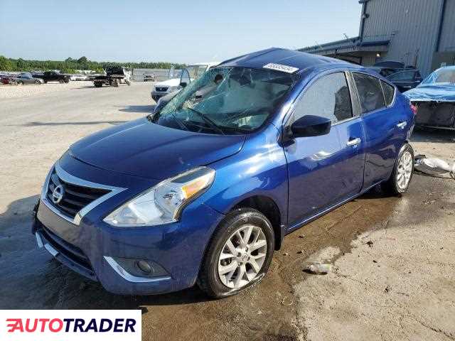 Nissan Versa 1.0 benzyna 2018r. (MEMPHIS)