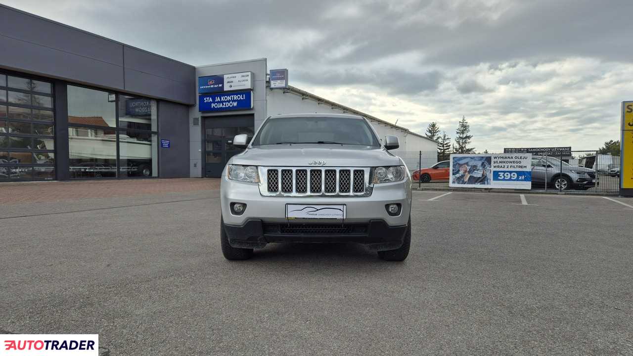 Jeep Grand Cherokee 3.6 benzyna + LPG 286 KM 2012r. (Giżycko)